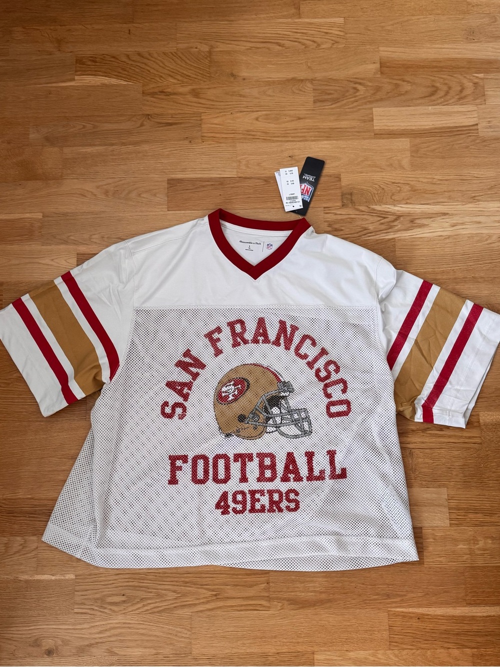 Abercrombie & Fitch x NFL San Francisco 49ers Mesh Tee